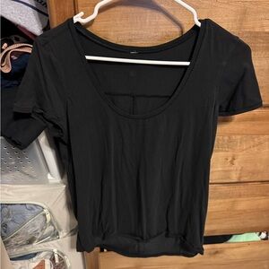 lululemon athletica Classic Black Short Sleeve Tee